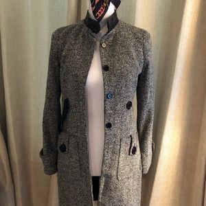BEBE Wool & Silk blend Pea Coat